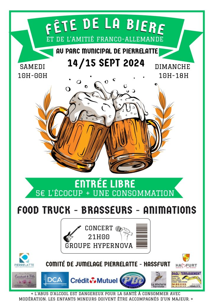 Affiche Fete de la biere Aout page 0001